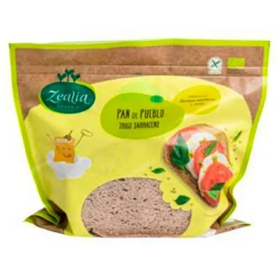 Pan de pueblo trigo sarraceno BIO 330 g, Zealia