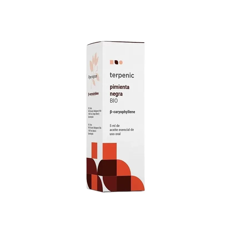 Huile essentielle de poivre noir BIO 30 ml, Terpenic