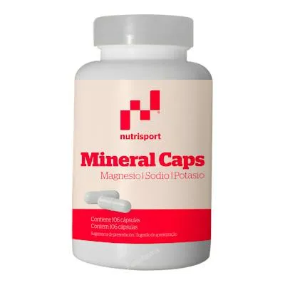 Mineralcaps 106 cápsulas, Nutrisport