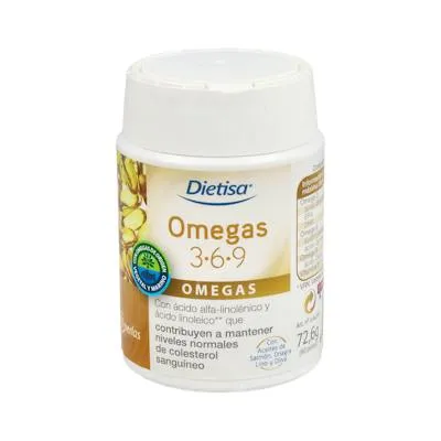 Omegas 3-6-9 60 perlas, Dietisa (dielisa)