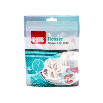 Zahnseidenapplikator Flosser PTFE 30 Stk., Phb