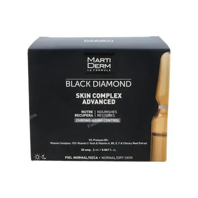Black diamond skin complex 30 ampollas 2 ml, Martiderm