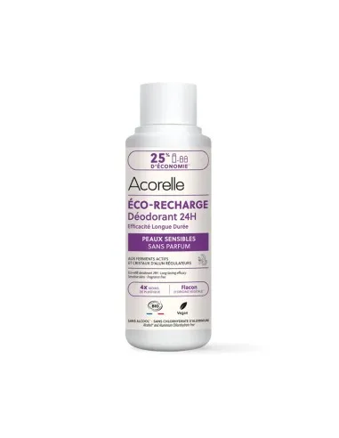 Recarga desodorante roll-on 24h piel sensible, Acorelle