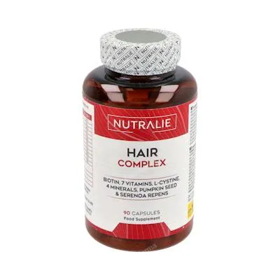 Hair complex vitaminas cabello 90 cápsulas, Nutralie