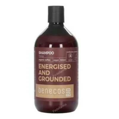 Champú energizante café BIO 500 ml, Benecos