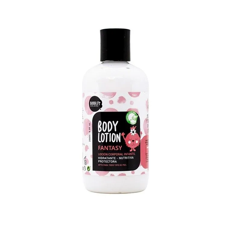 Body milk artesano Fantasy (especial niña), Bubbles & Colors