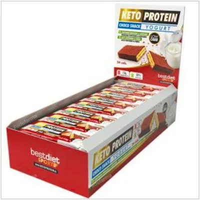 Choco snack barres yaourt 24 unités, Keto Protein