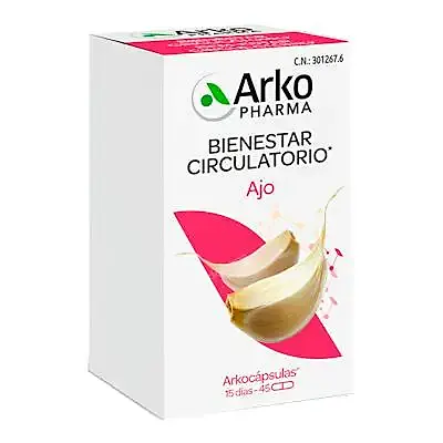 Ajo BIO 45 arkocápsulas, Arkopharma