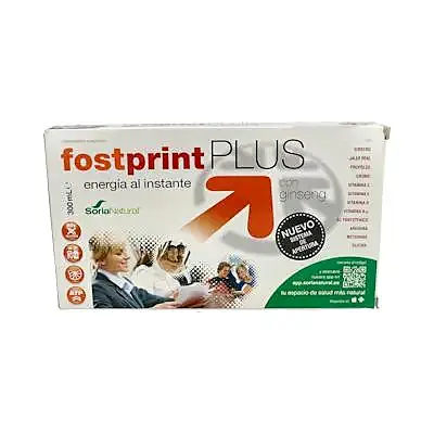 Fost print plus ginseng 20 viales, Soria Natural