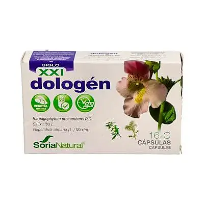 CAP. C-16 Dologen XXI Harpago+Weide+Mädesüß 30 Kapseln, Soria Natural