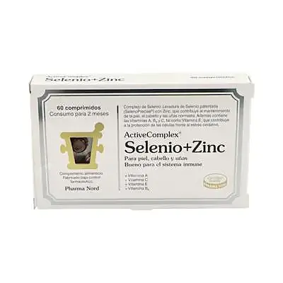 Activecomplex selenio+zinc 60 comprimidos, Pharma Nord