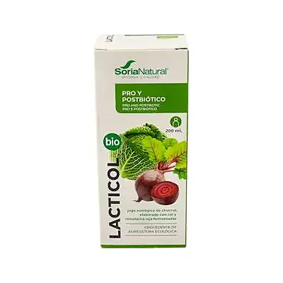 Lacticol jugo de chucrut BIO 200 ml, Soria Natural