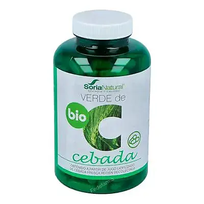 Verde de cebada 240 cápsulas, Soria Natural