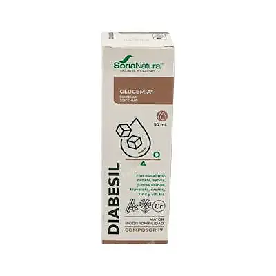 Composor 17 diabesil complex xxi 50 ml, Soria Natural