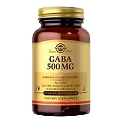 Gaba 500 mg 50 cápsulas, Solgar