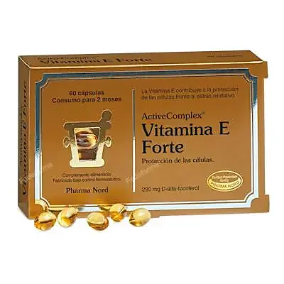 Activecomplex vitamina e forte 60 cápsulas, Pharma Nord