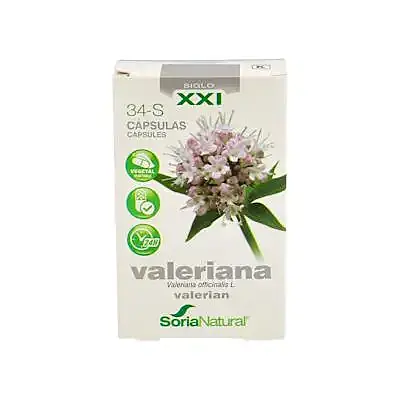 Fxxi valeriana 30 cápsulas, Soria Natural