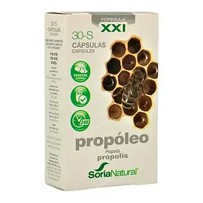 Fxxi propóleo 30 cápsulas, Soria Natural