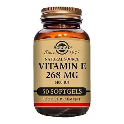 Vitamina e 400ui (268 mg) blanda 50 cápsulas, Solgar
