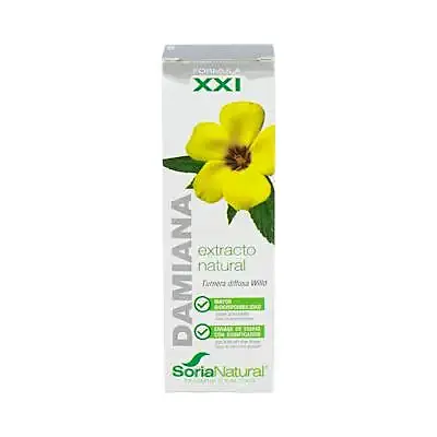 Extracto damiana 50 ml, Soria Natural