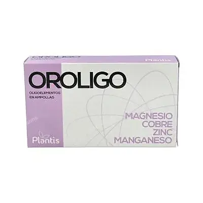 Oroligo cu-mg-mn-zn 20 ampollas, Plantis