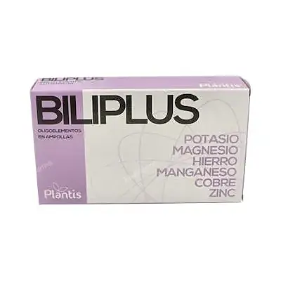 Biliplus 20 ampollas, Plantis