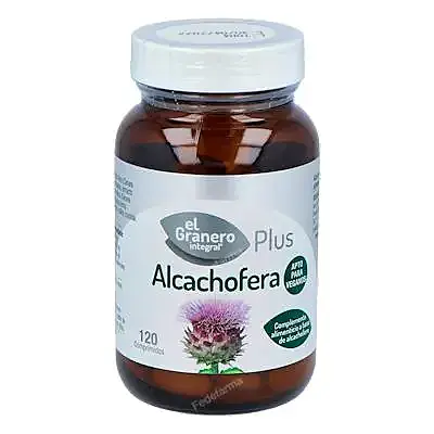 Alcachofera 600 mg 120 comprimidos, El Granero