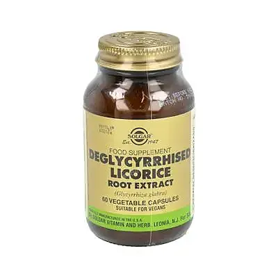 Regaliz desgliciriz 60c, Solgar