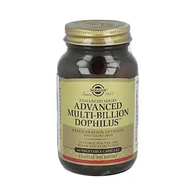 Multi billion dophilus avanzado 60 cápsulas vegetales, Solgar