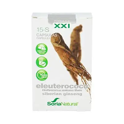 Fxxi eleuterococo 30 cápsulas, Soria Natural