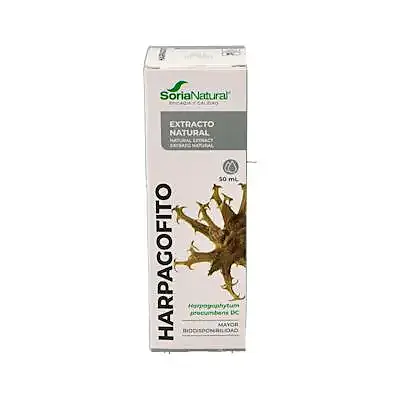 Extracto harpagofito xxi sin alcohol 50 ml, Soria Natural