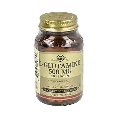 L-glutamina 500 mg 50 cápsulas, Solgar