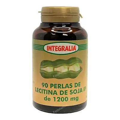 Lecitina de soja 1200 mg 90 perlas, Integralia