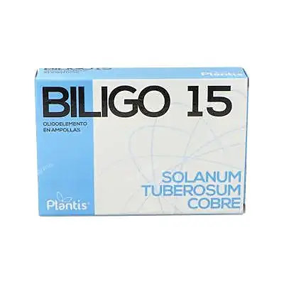 Biligo 15 20 ampollas, Plantis