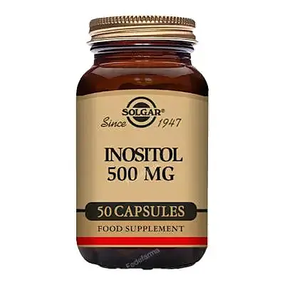 Inositol 500 mg 50 cápsulas, Solgar