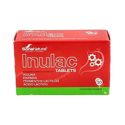 Inulac chupables 30 comprimidos, Soria Natural