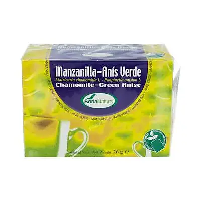 Infusión de manzanilla anís, Soria Natural