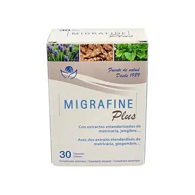 Migrafine plus 30 cápsulas, Bioserum