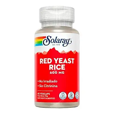 Red yeast rice 45 cápsulas, Solaray