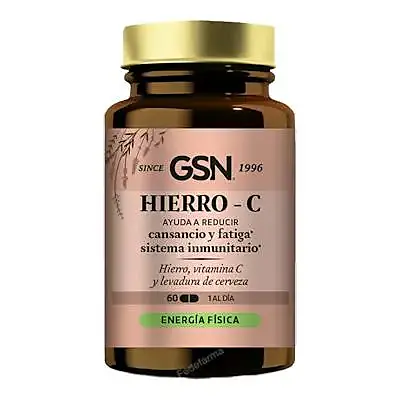 Hierro 60 comprimidos, Gsn