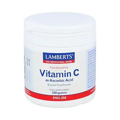 Vitamina c ácido ascorbi 250 g, Lamberts