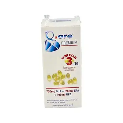 Qore omega-3 60 perlas, Anroch