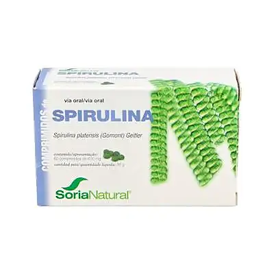 Spirulina 60 comprimidos, Soria Natural