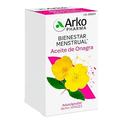 Aceite de onagra 200 arkocápsulas, Arkopharma