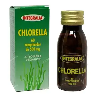 Chlorella 500 mg 60 comprimidos, Integralia