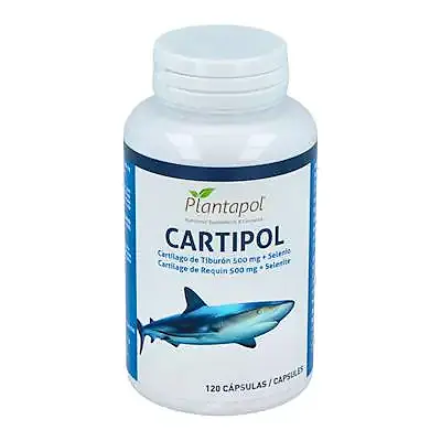 Cartipol (cartílago de tiburón 620 mg) 120 cápsulas, Plantapol