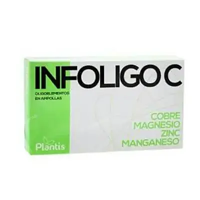 Infoligo c cu-mg-zn-mn 20 ampollas, Plantis