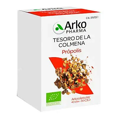 Própolis BIO 80 arkocápsulas, Arkopharma