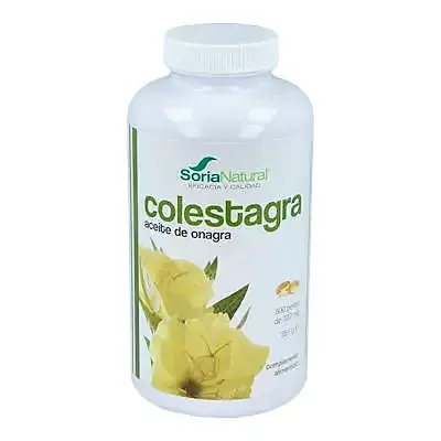 Aceite de onagra colestagra 500 perlas, Soria Natural