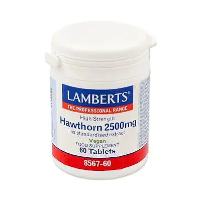 Espino blanco 2500 mg 60tabl, Lamberts